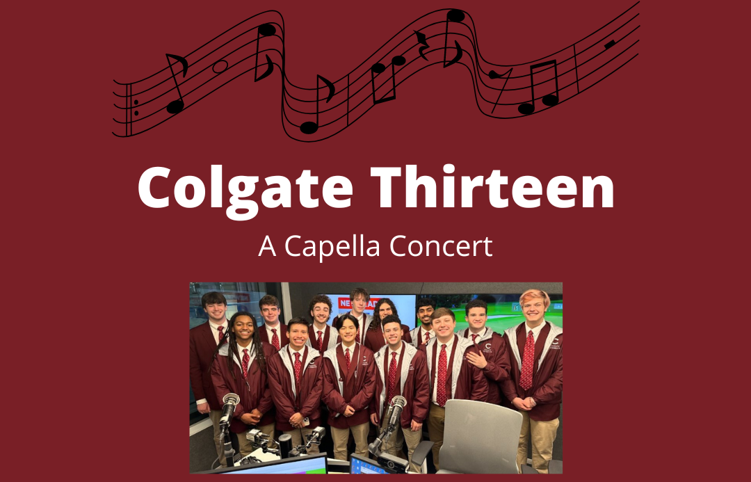 Colgate 13 A Capella Concert