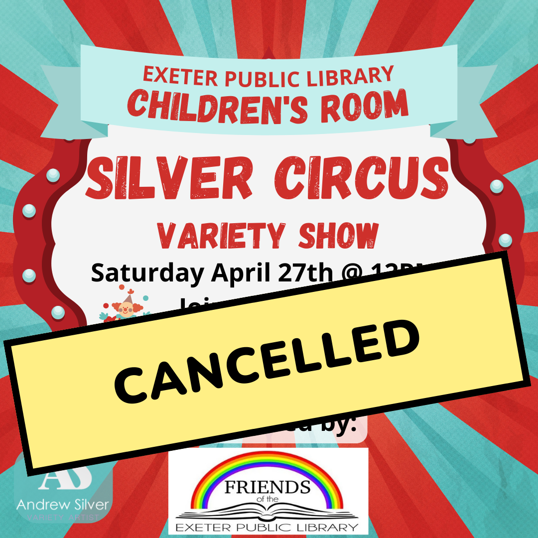 Silver Circus today April 27 is cancelled.