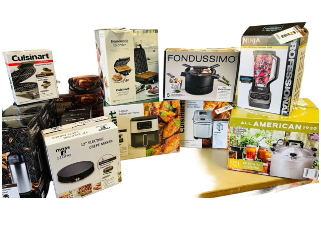 Photograph of examples of kitchenware items within the Thingdom