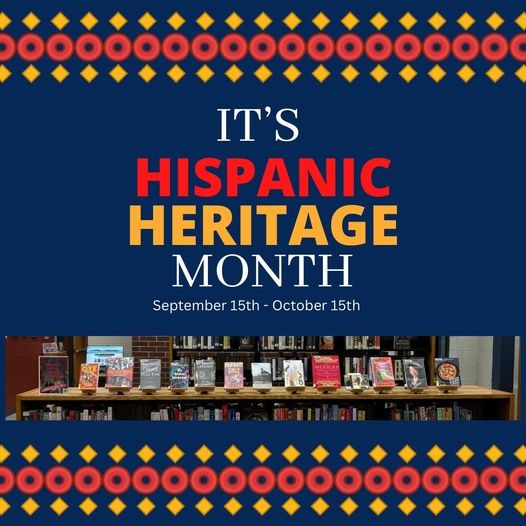 Photograph of Hispanic Heritage Month adult display