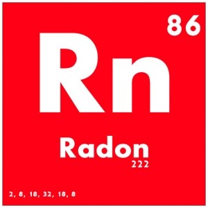 Radon periodic table element
