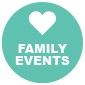 An icon of a calendar above text that reads "Family Events."