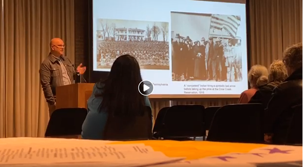 Dr. Khal Schneider's presentation on Native American voting rights