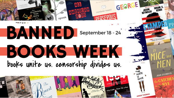 September 18-24: Banned Books Week! Fight for your right to read!